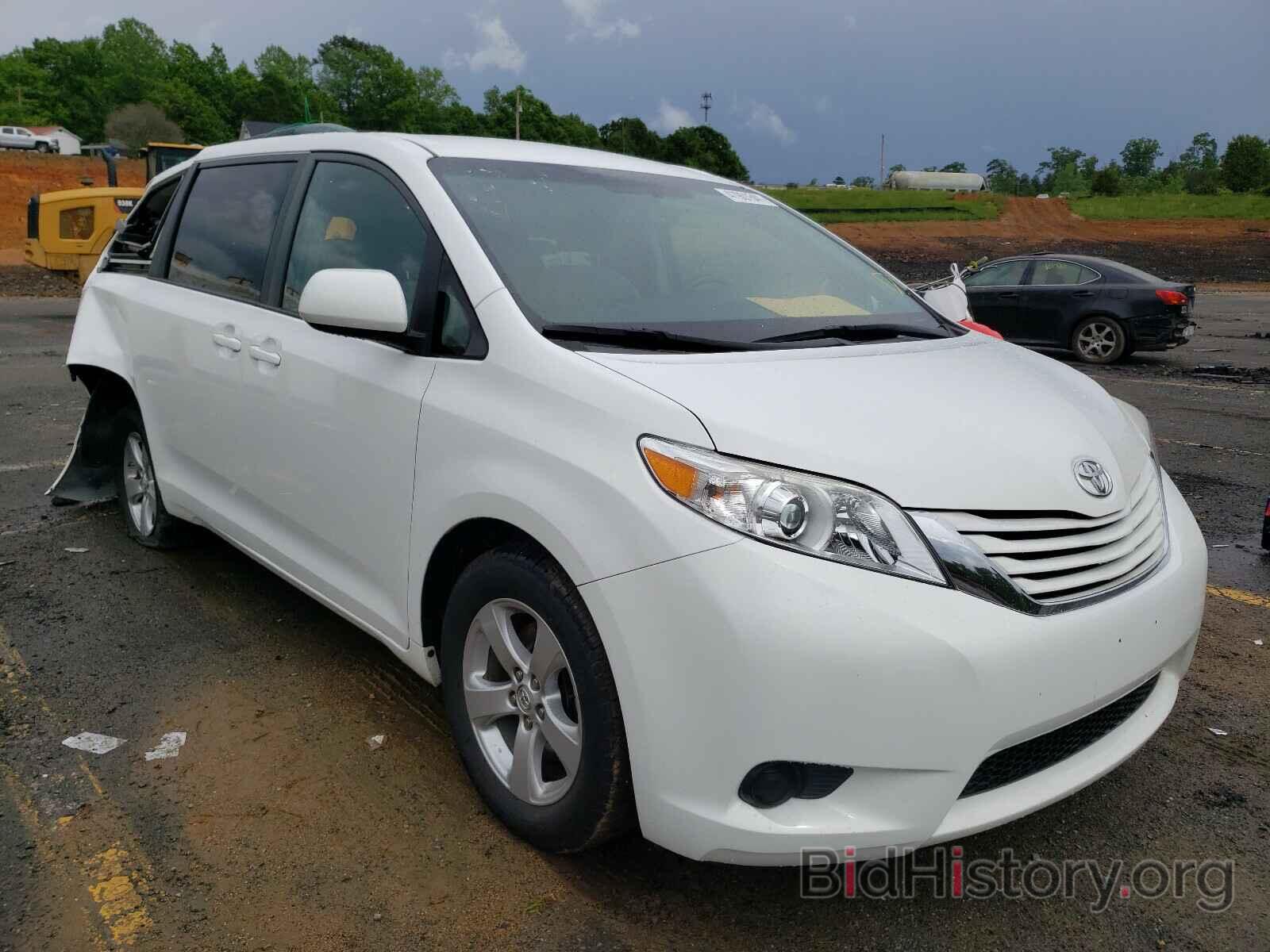 Photo 5TDKK3DC8GS727404 - TOYOTA SIENNA 2016