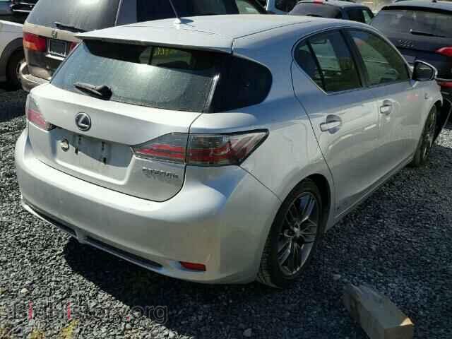 2012 LEXUS CT 200 - VIN: JTHKD5BH4C2071061 - Photo 4