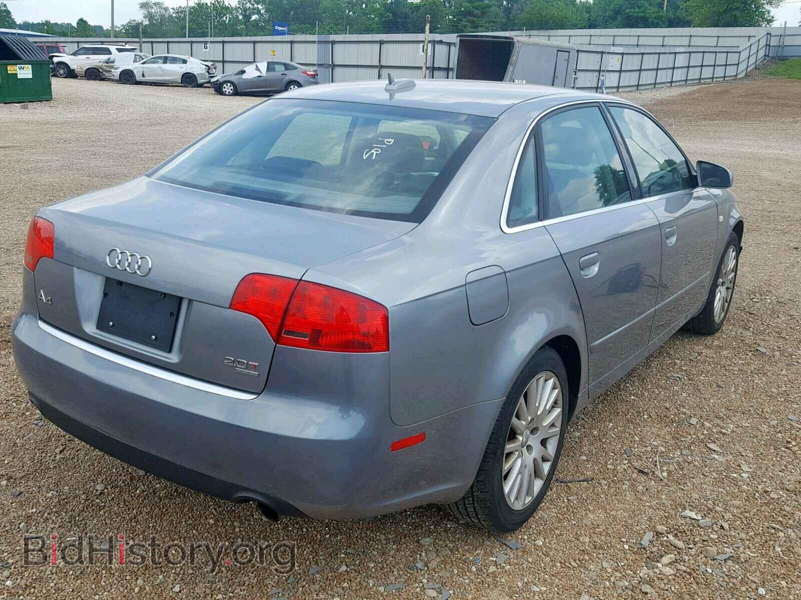 2006 AUDI A4 - VIN: WAUDF78E26A128295 - Фото 4