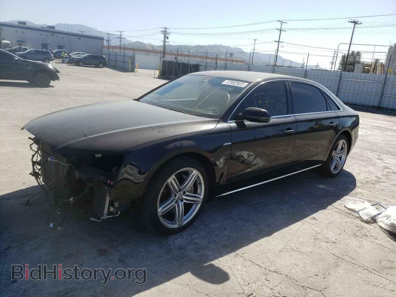 2013 AUDI A8 - VIN: WAURGAFD3DN001376 - Фото 2