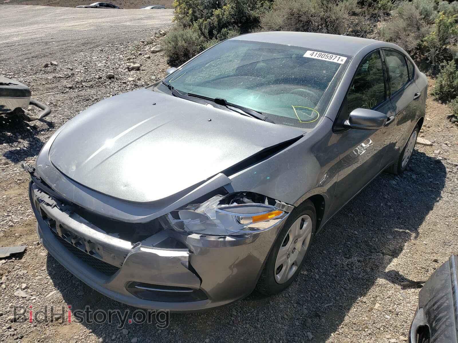 2013 DODGE DART - VIN: 1C3CDFAA6DD198047 - Фото 2