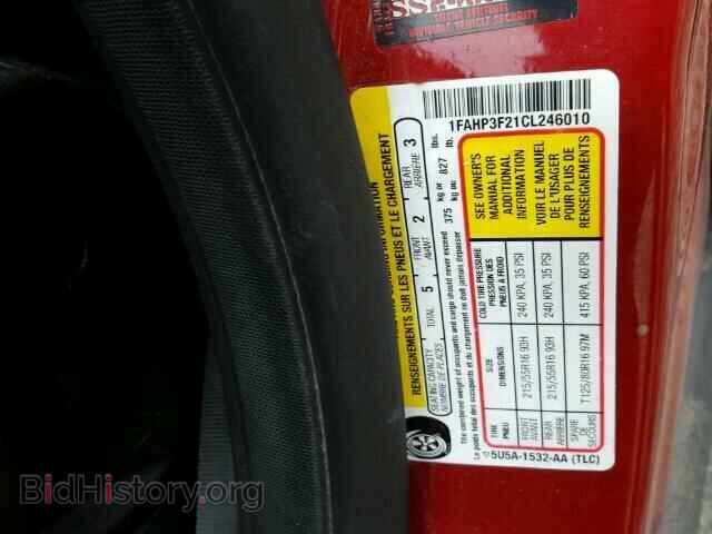 2012 FORD FOCUS - VIN: 1FAHP3F21CL246010 - Фото 10