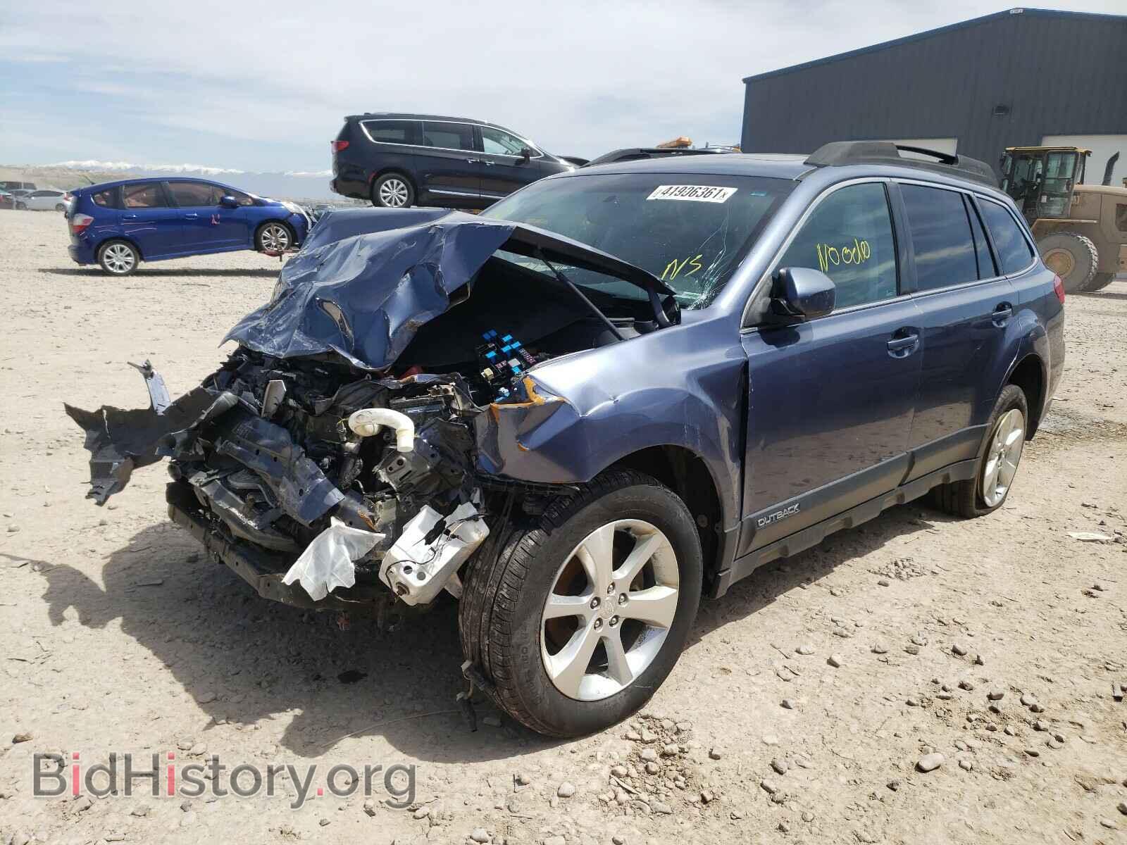 2014 SUBARU OUTBACK - VIN: 4S4BRBLC4E3318169 - Фото 2