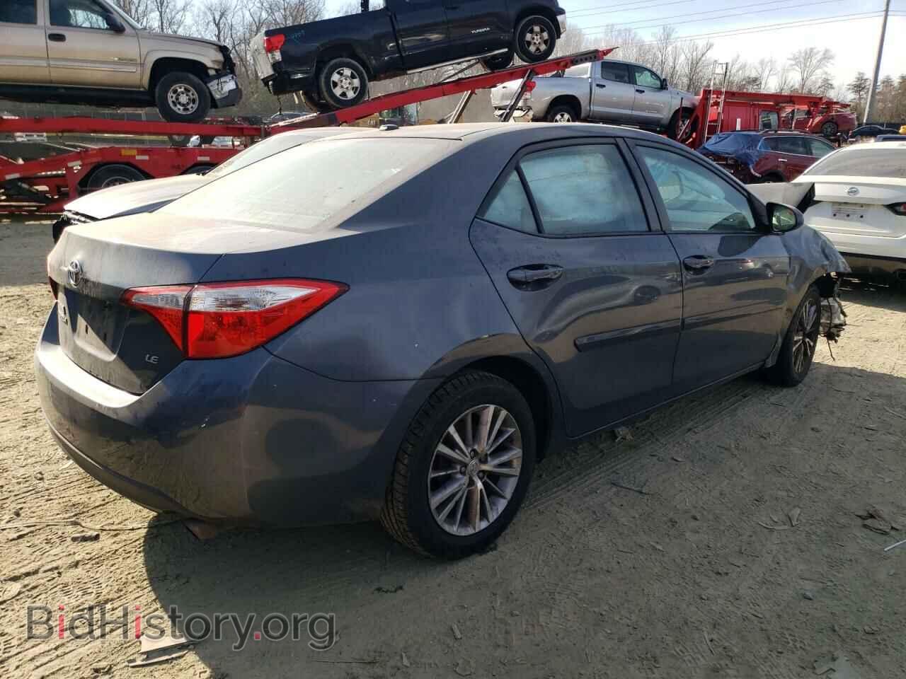 2014 TOYOTA COROLLA - VIN: 2T1BURHE8EC124841 - Фото 3