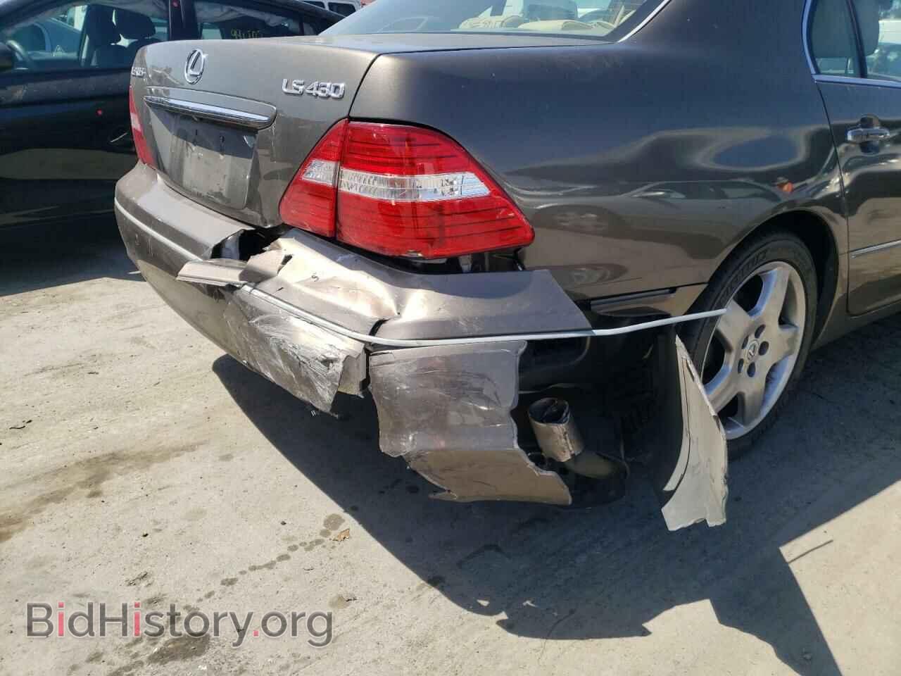 2006 LEXUS LS430 - VIN: JTHBN36F065045814 - Фото 9