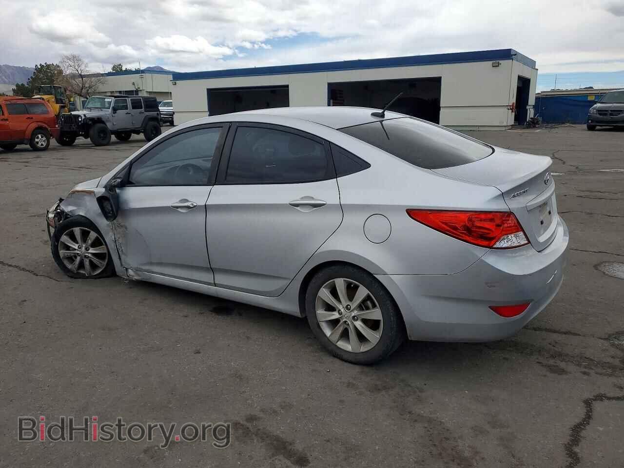 2014 HYUNDAI ACCENT - VIN: KMHCU4AE7EU634629 - Фото 2