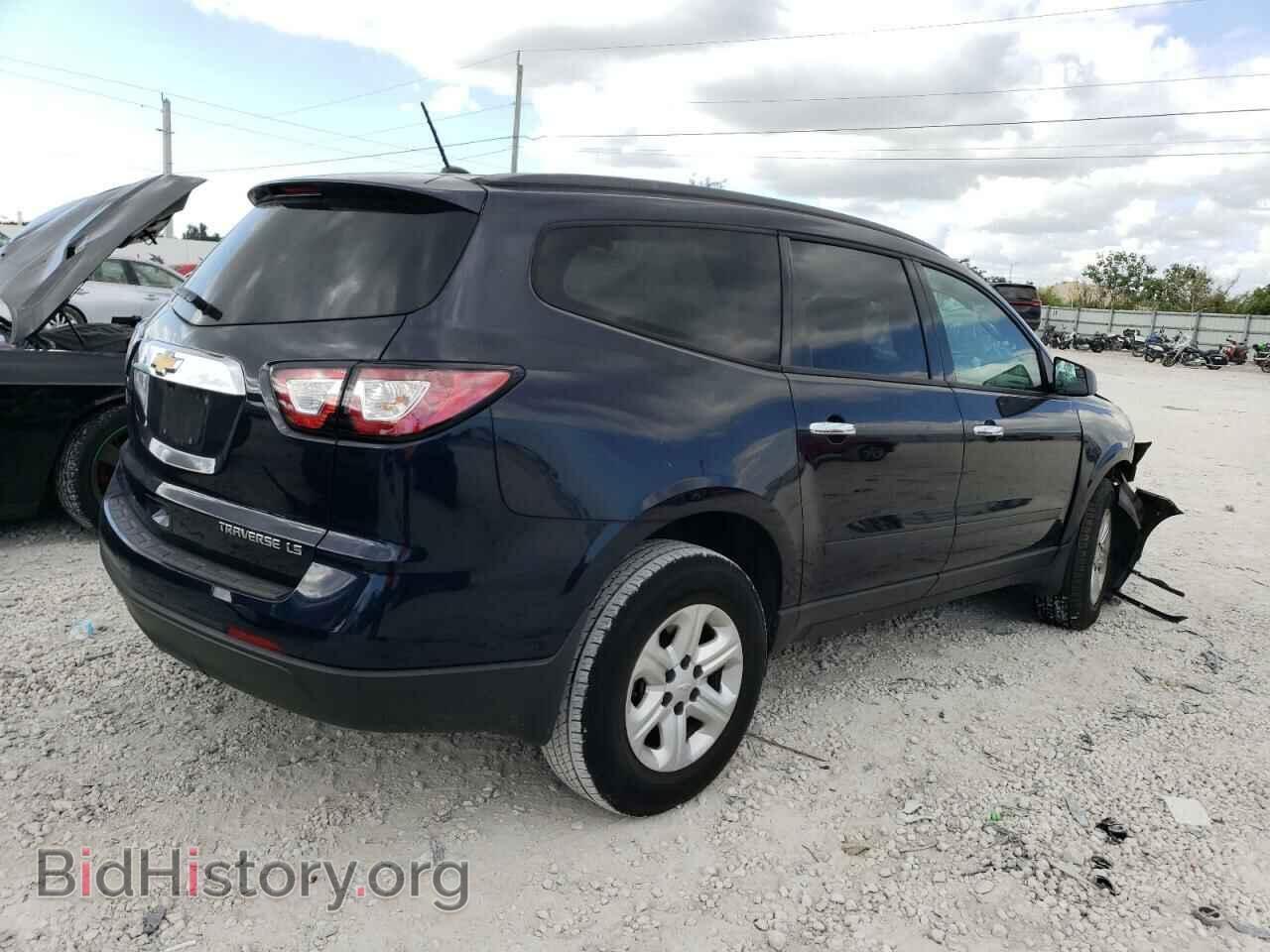 2015 CHEVROLET TRAVERSE - VIN: 1GNKRFED2FJ385536 - Фото 3