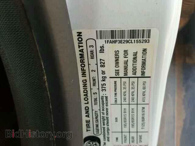 2012 FORD FOCUS - VIN: 1FAHP3E29CL155293 - Фото 10
