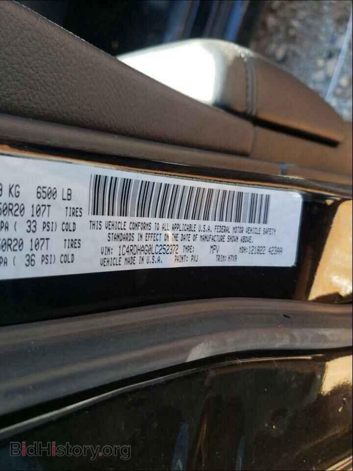2020 DODGE DURANGO - VIN: 1C4RDHAG0LC252372 - Фото 10