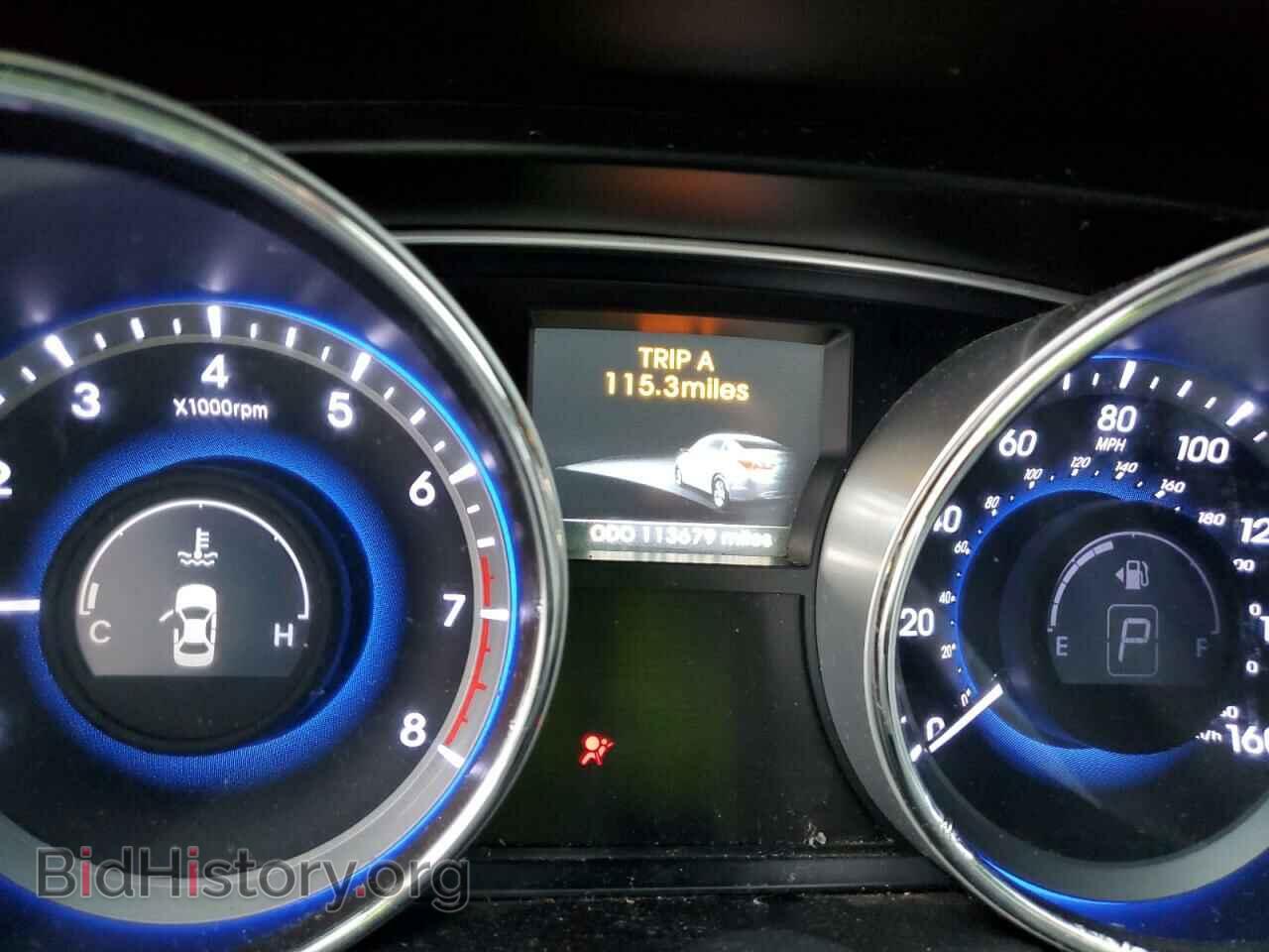 2014 HYUNDAI SONATA - VIN: 5NPEC4AC4EH812490 - Фото 9