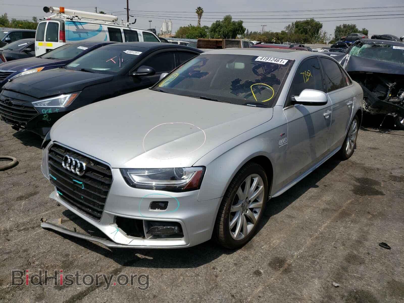 2014 AUDI A4 - VIN: WAUAFAFLXEA062210 - Фото 2