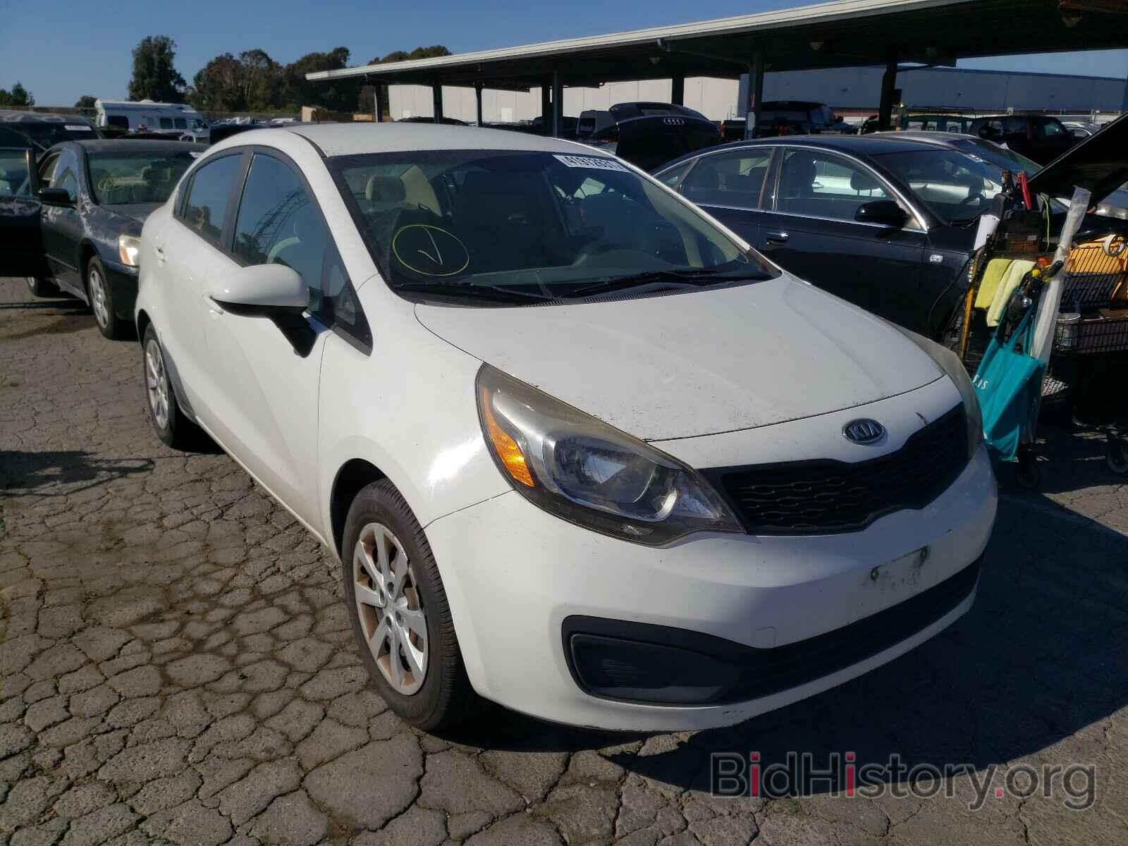 Photo KNADM4A38C6090454 - KIA RIO 2012