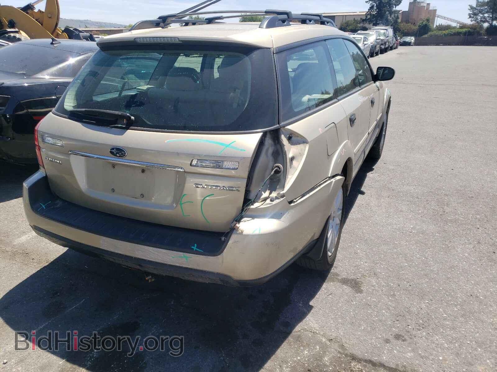 2008 SUBARU OUTBACK - VIN: 4S4BP61C987338043 - Photo 4