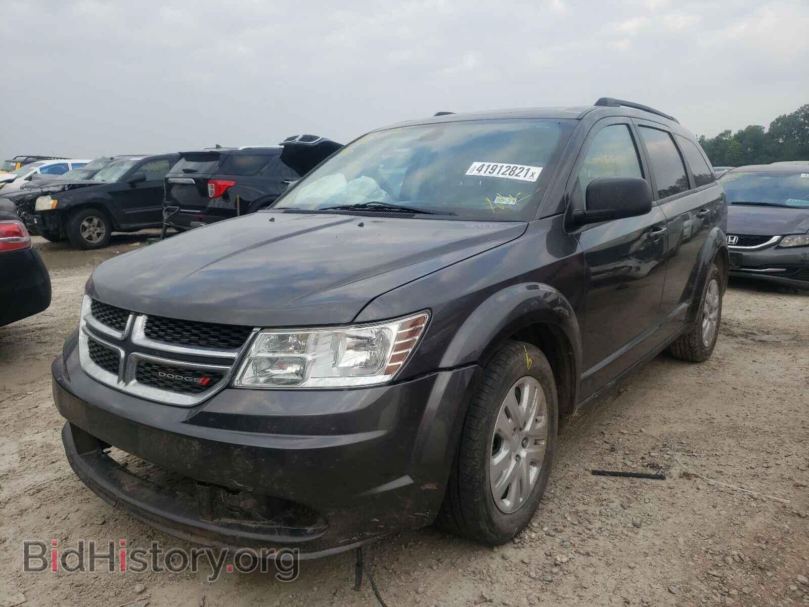 2018 DODGE JOURNEY - VIN: 3C4PDCAB0JT448022 - Фото 2