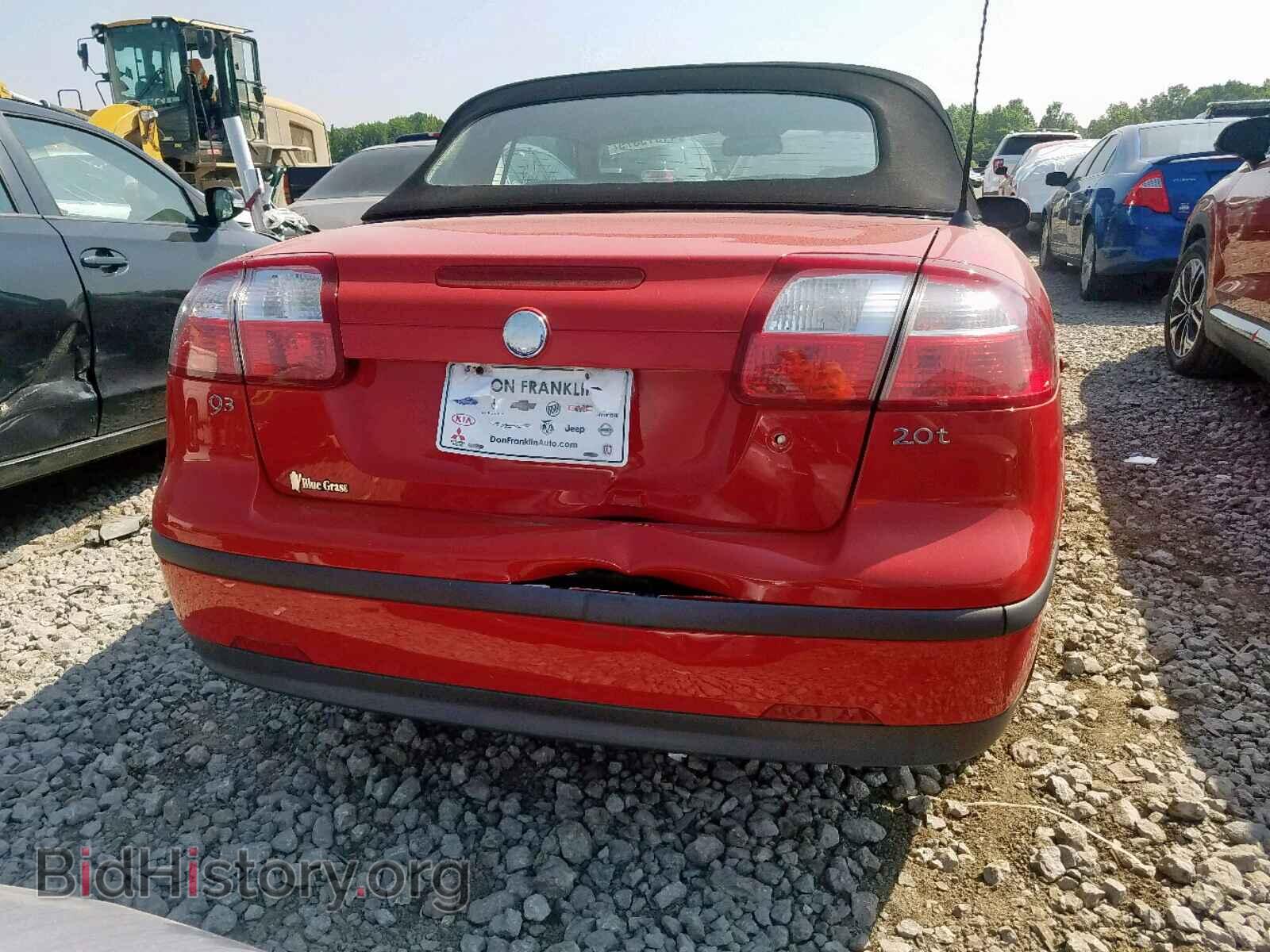 2005 SAAB 9 3 - VIN: YS3FB75S356007299 - Фото 9