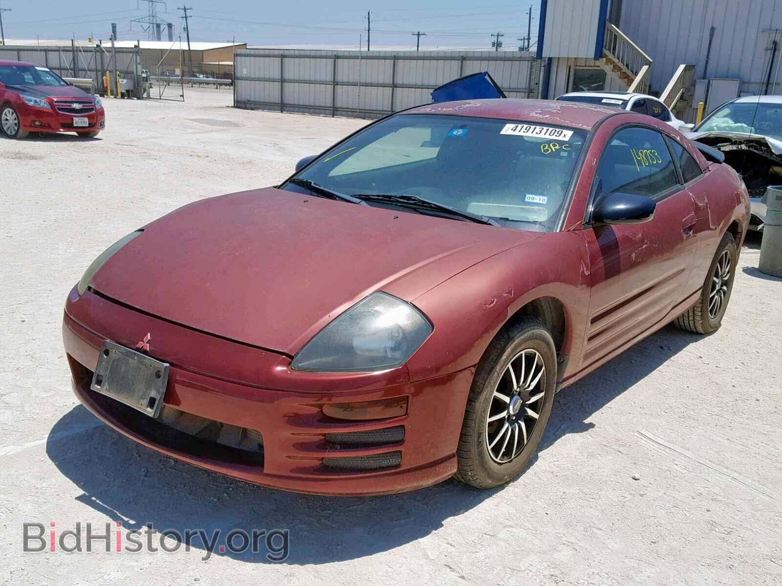 2001 MITSUBISHI ECLIPSE - VIN: 4A3AC34G41E214902 - Photo 2