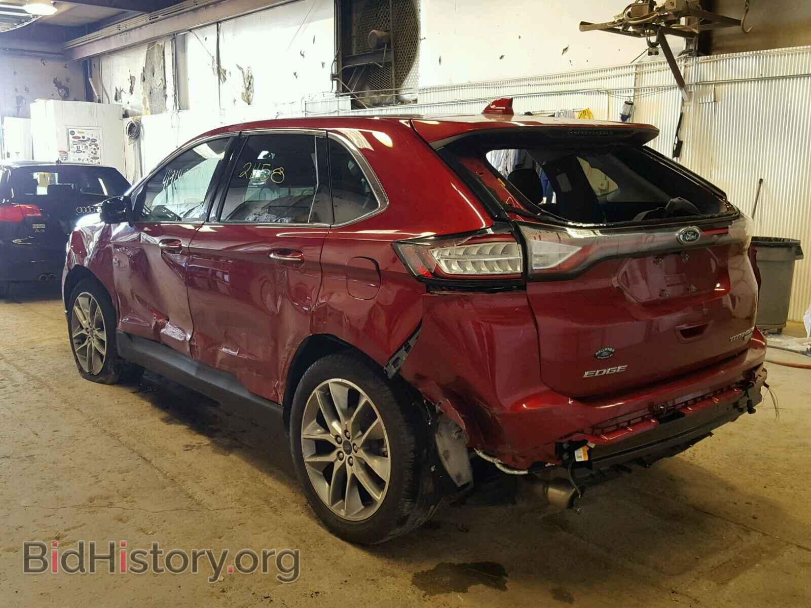 2016 FORD EDGE - VIN: 2FMPK3K95GBB81946 - Фото 3