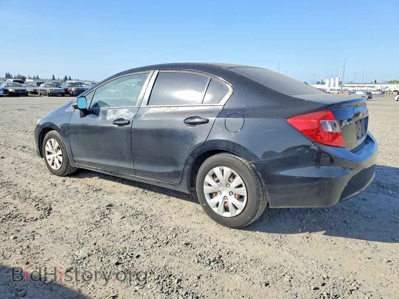 2012 HONDA CIVIC - VIN: 2HGFB2F52CH611068 - Фото 2