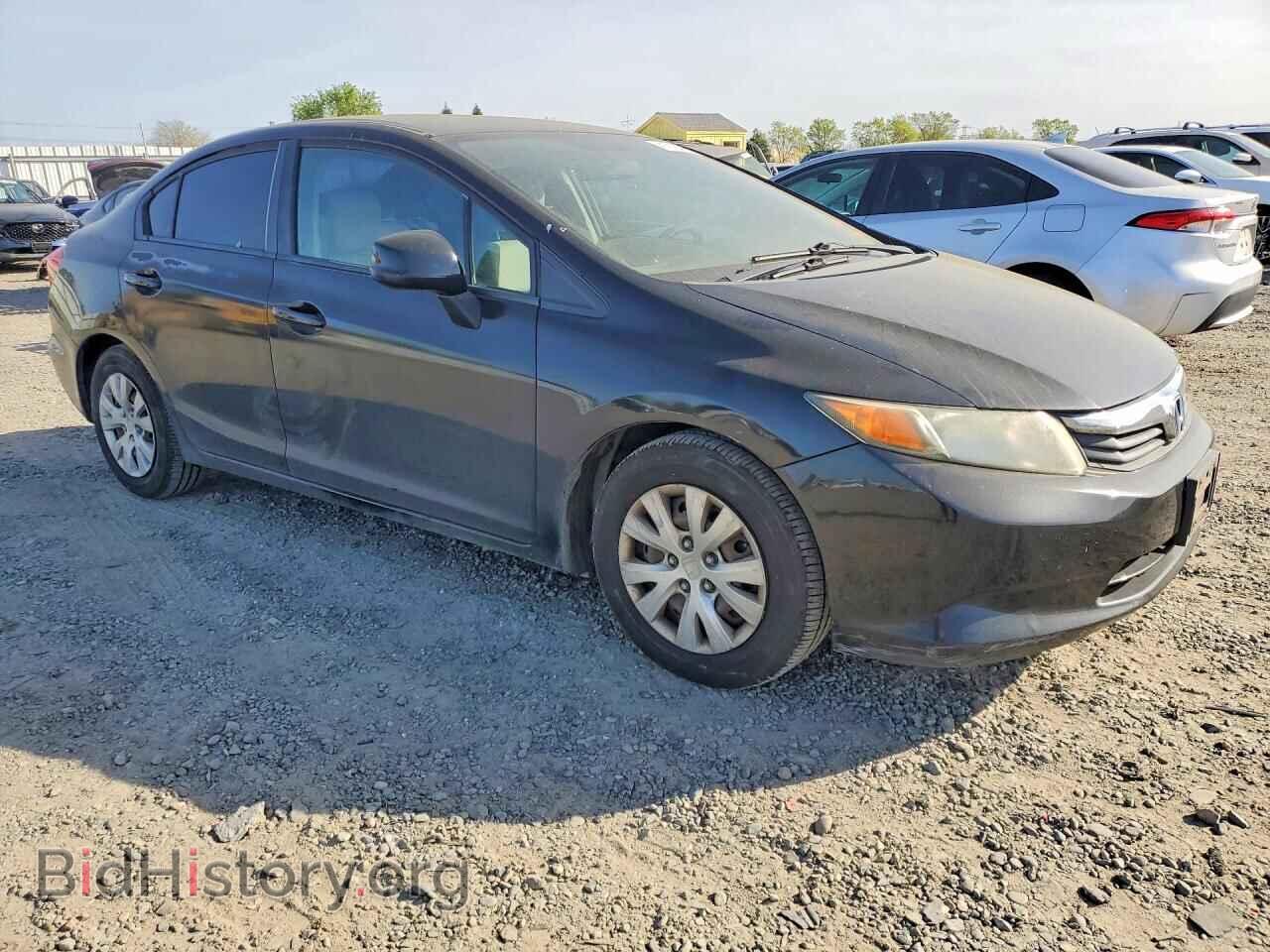 2012 HONDA CIVIC - VIN: 2HGFB2F52CH611068 - Фото 4