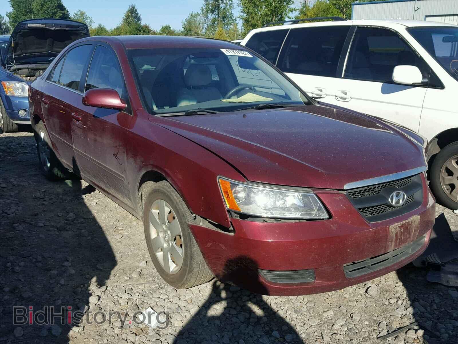 Photo 5NPET46C48H376835 - HYUNDAI SONATA 2008