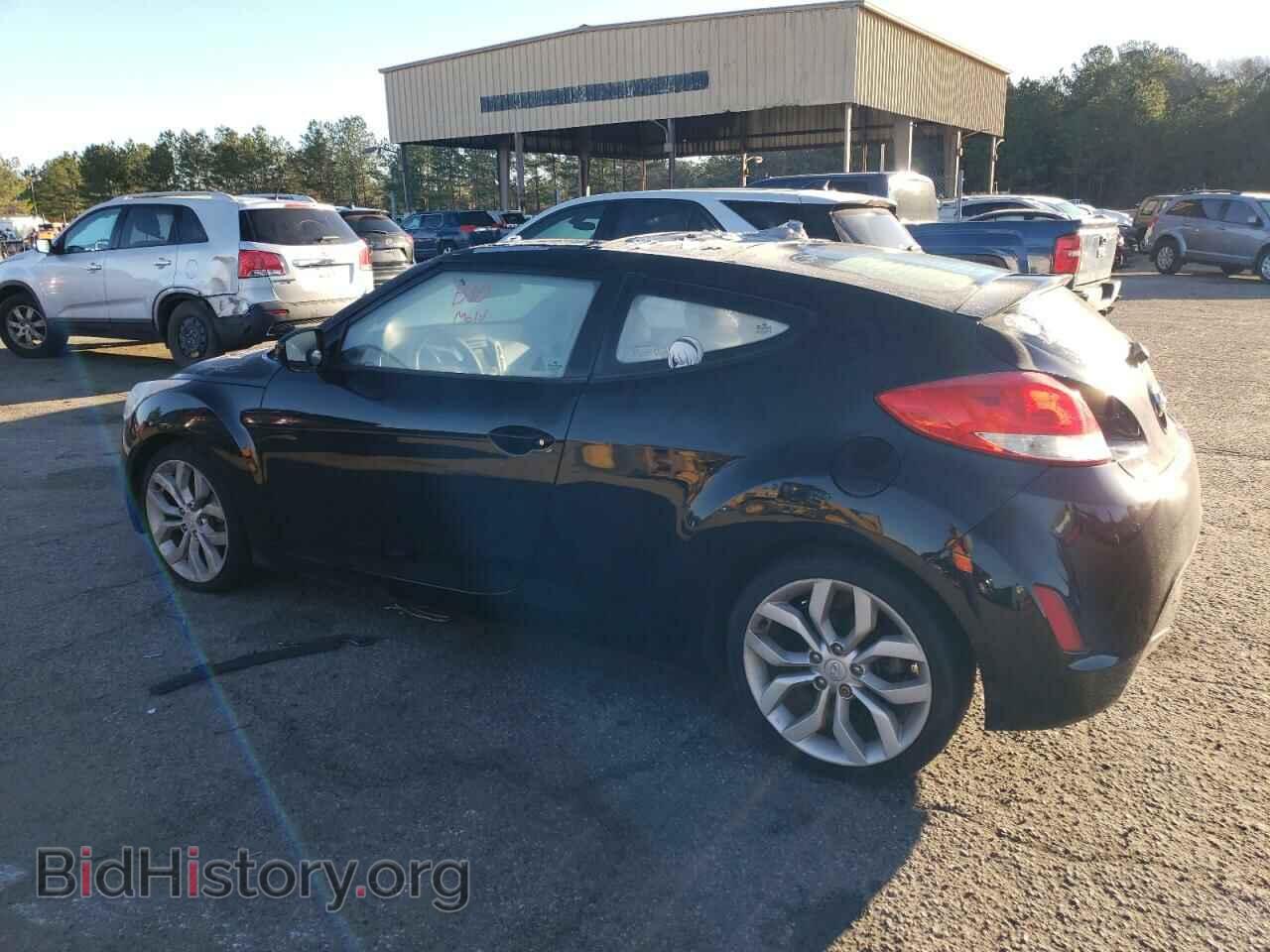 2012 HYUNDAI VELOSTER - VIN: KMHTC6AD8CU078835 - Фото 2
