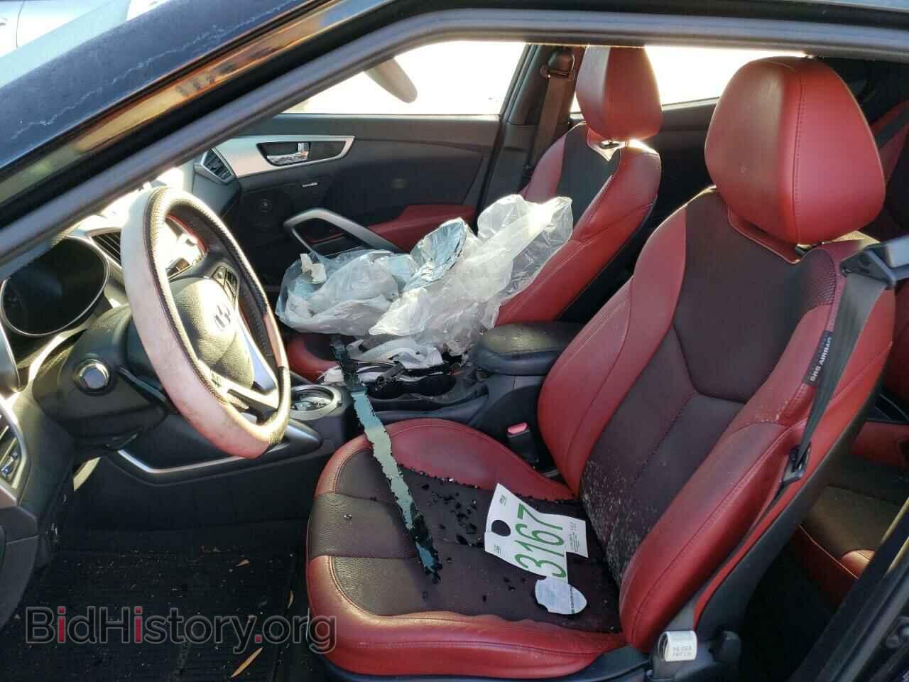 2012 HYUNDAI VELOSTER - VIN: KMHTC6AD8CU078835 - Фото 7