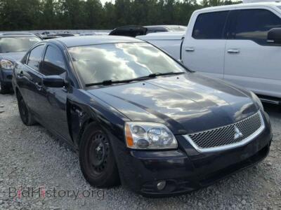 2012 Mitsubishi GALANT, черный — VIN 4A32B3FF3CE025785, Copart