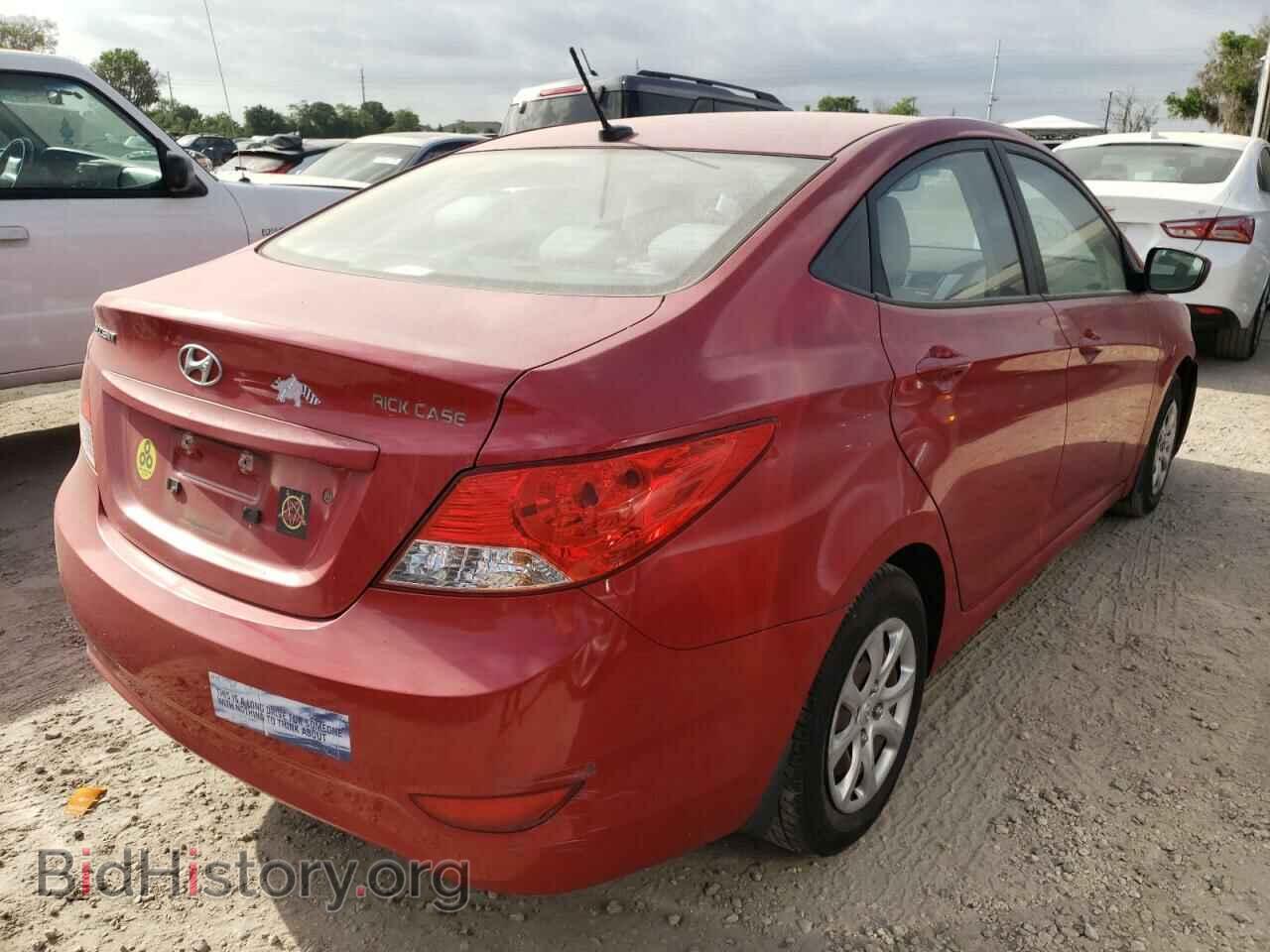 2013 HYUNDAI ACCENT - VIN: KMHCT4AE7DU433895 - Фото 4