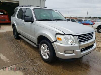 2010 Ford EXPLORER Explorer X, silver — VIN 1FMEU6DE1AUA19231, Copart