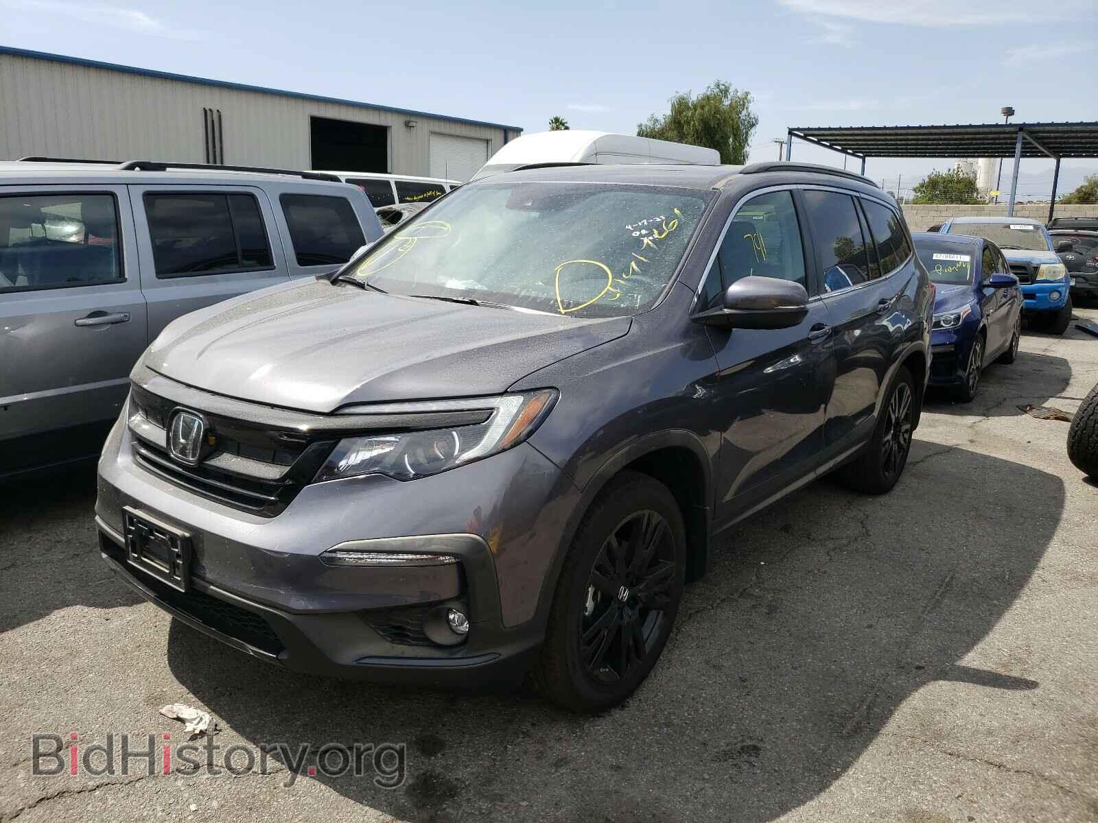 2021 HONDA PILOT - VIN: 5FNYF5H26MB027926 - Фото 2