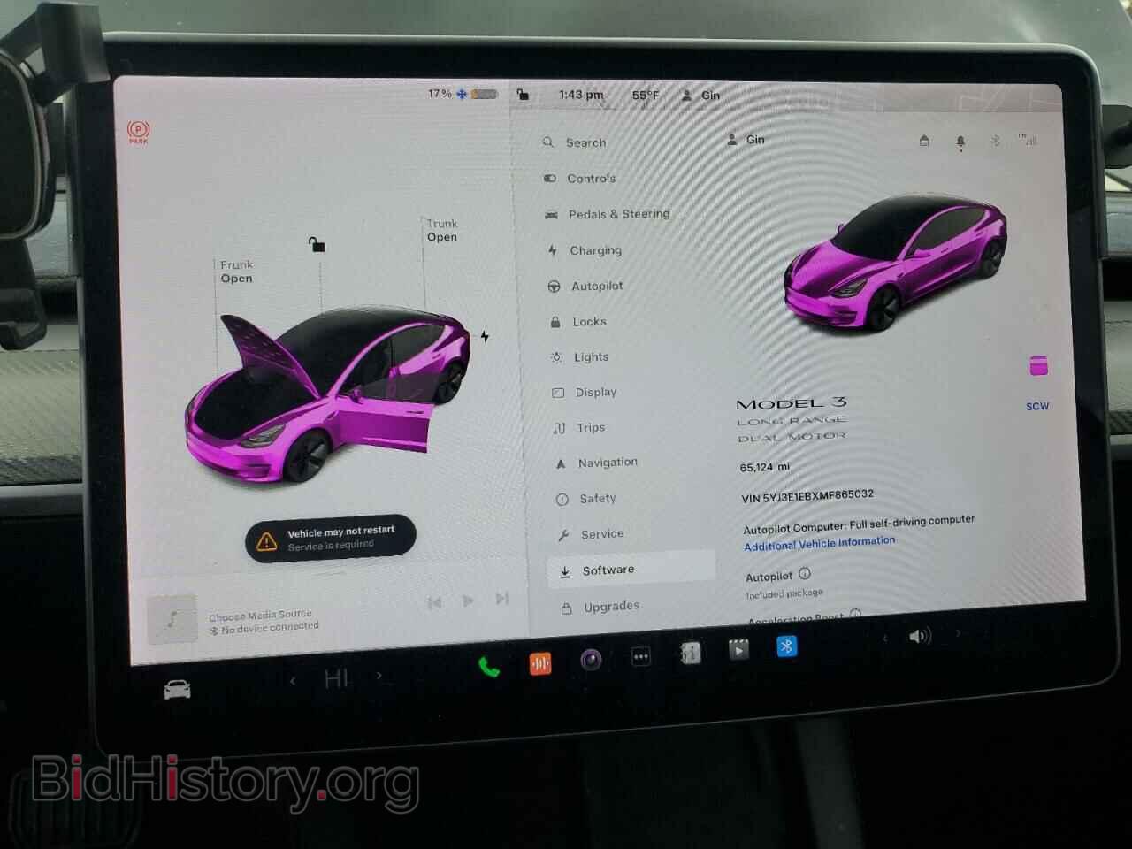 2021 TESLA MODEL 3 - VIN: 5YJ3E1EBXMF865032 - Photo 9