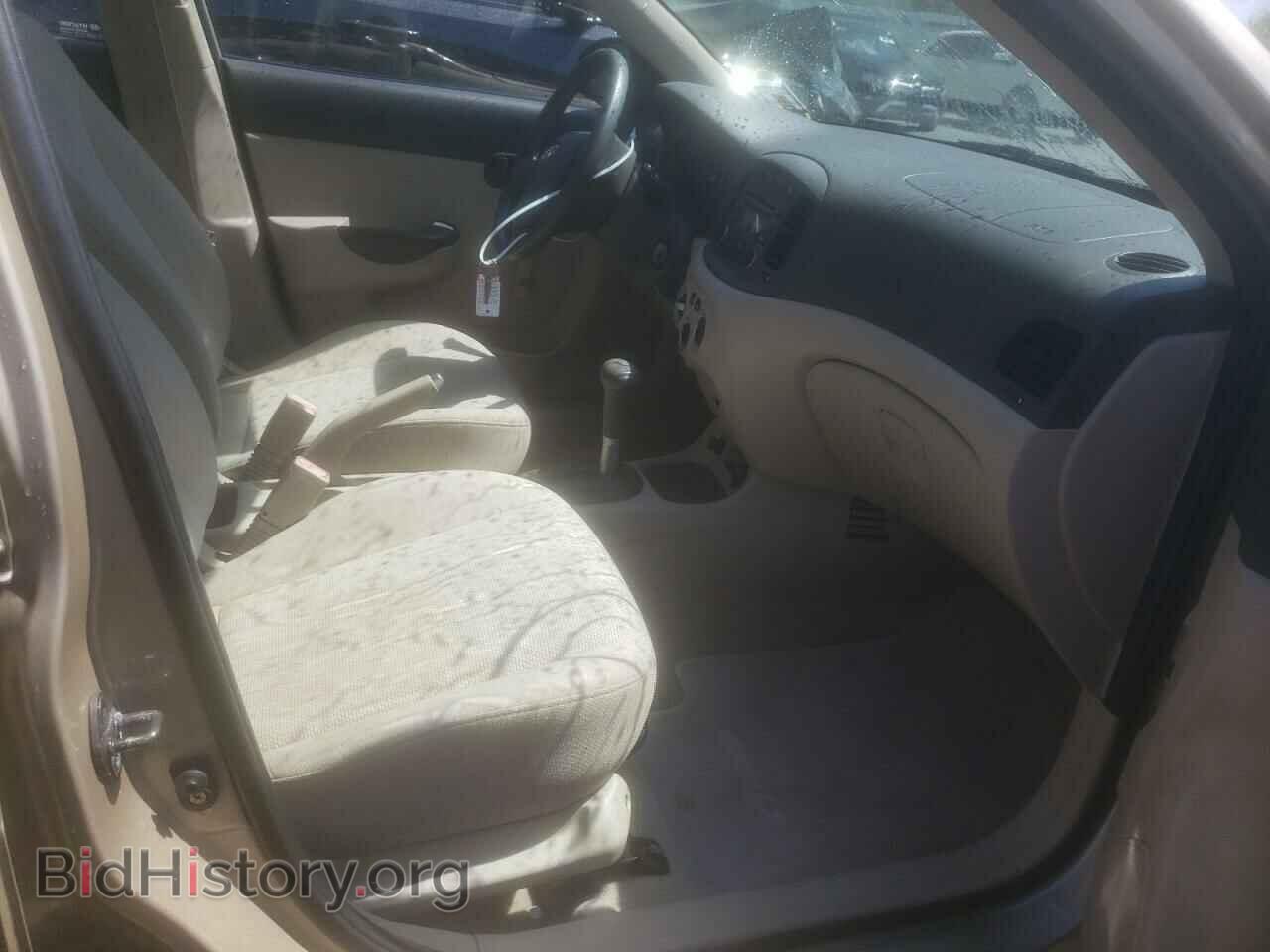 2007 HYUNDAI ACCENT - VIN: KMHCN46C87U094845 - Фото 5