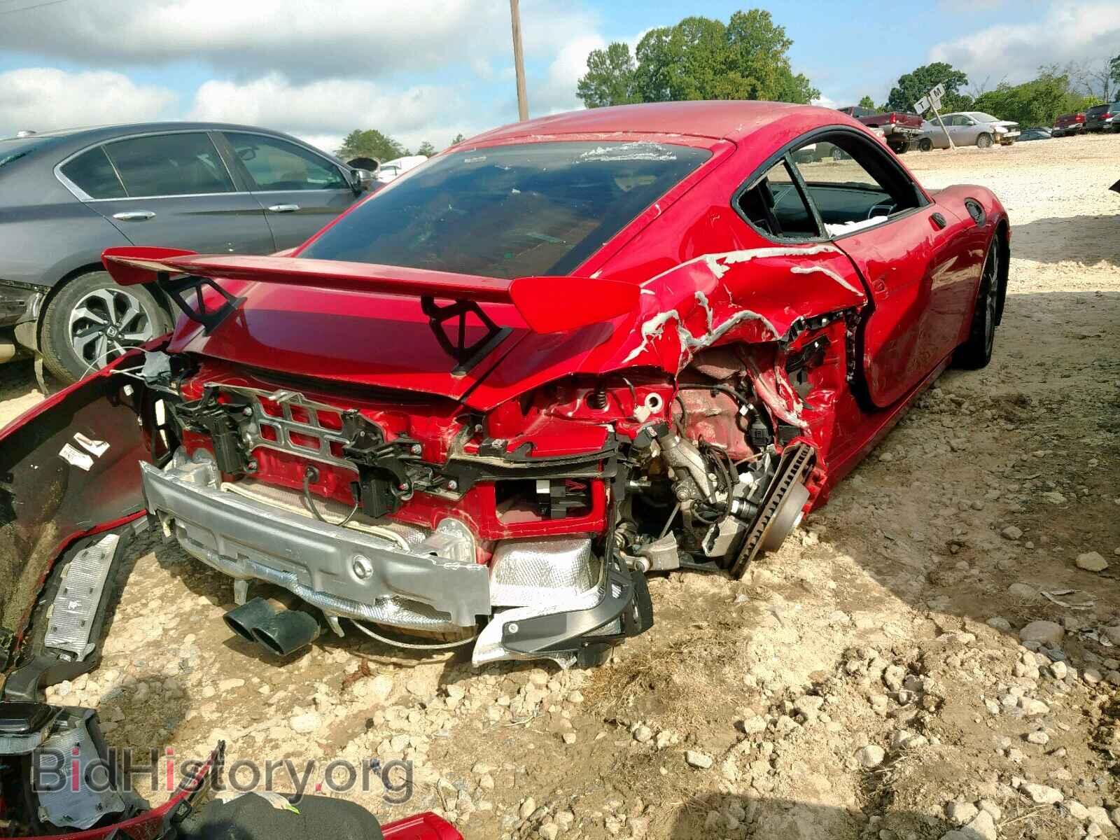 2016 PORSCHE CAYMAN - VIN: WP0AC2A82GK191432 - Фото 4