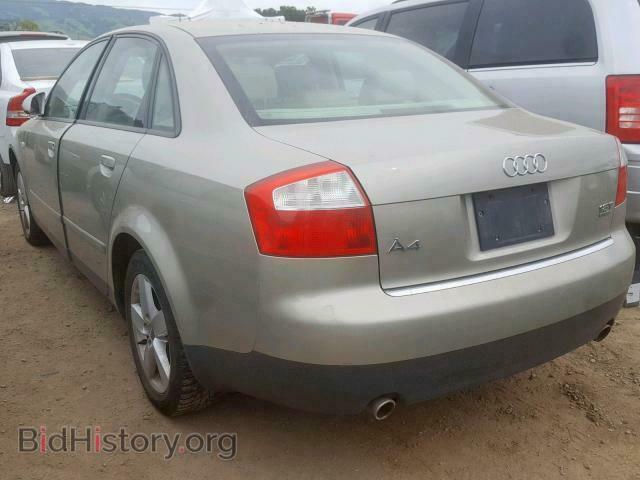 2002 AUDI A4 - VIN: WAULC68E22A168384 - Фото 3