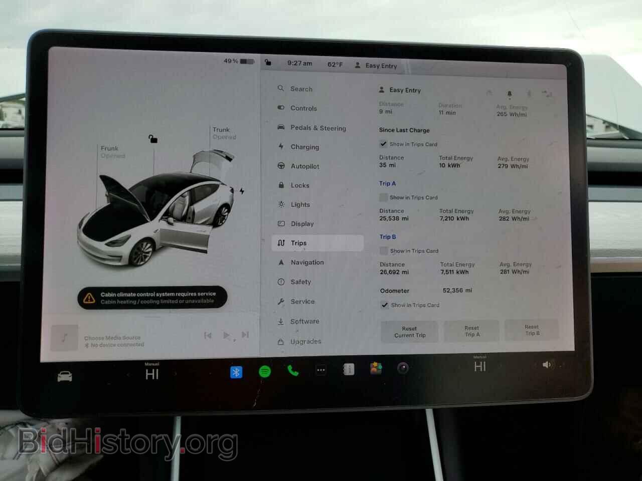 2020 TESLA MODEL 3 - VIN: 5YJ3E1EA2LF806921 - Фото 9