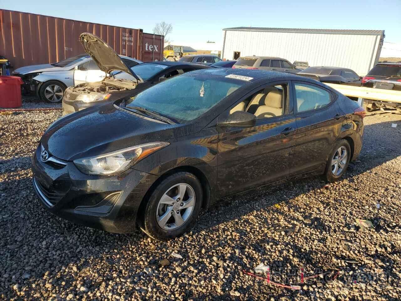 Photo KMHDH4AE3FU299394 - HYUNDAI ELANTRA 2015