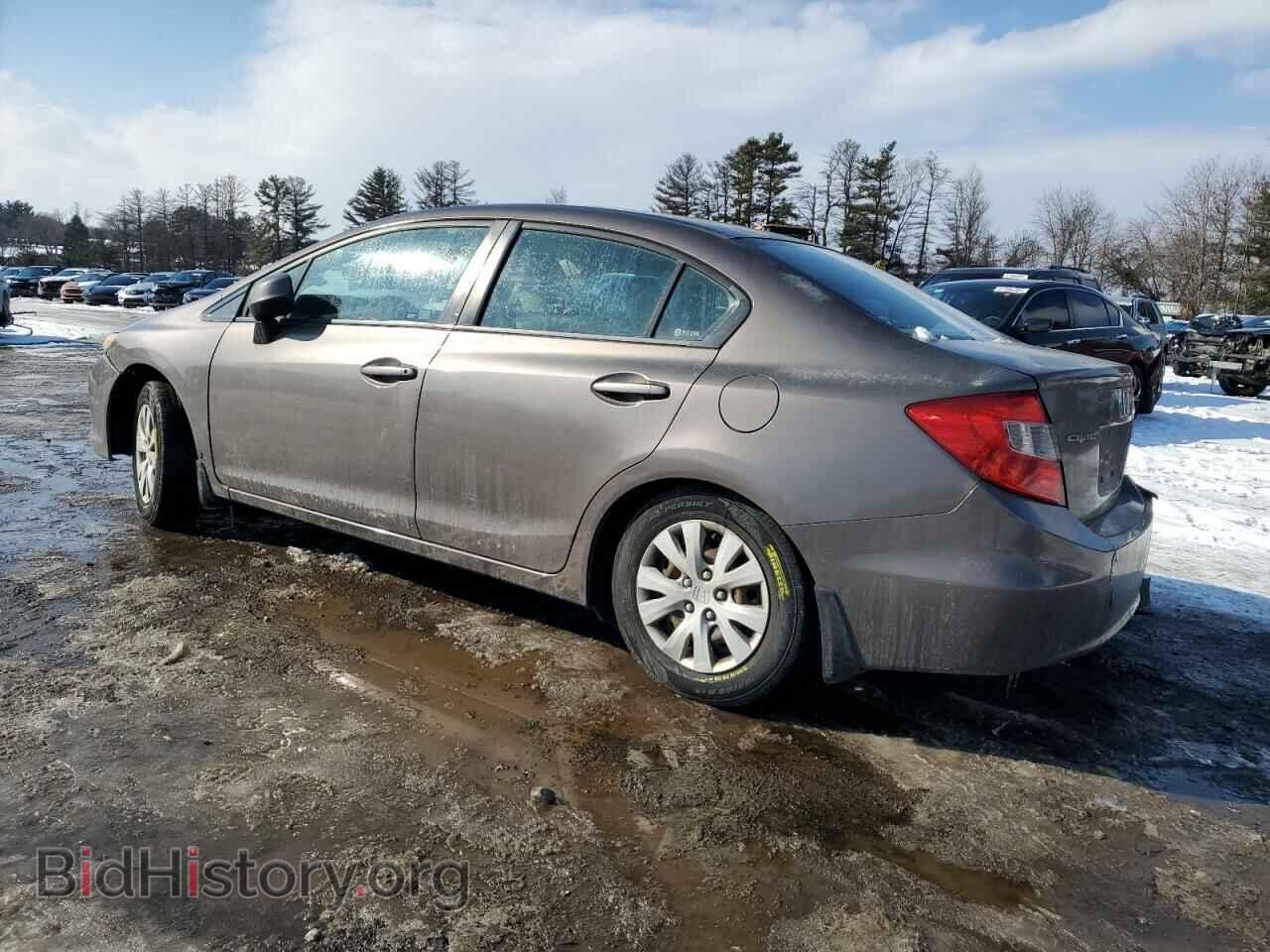 2012 HONDA CIVIC - VIN: 2HGFB2F55CH500109 - Фото 2