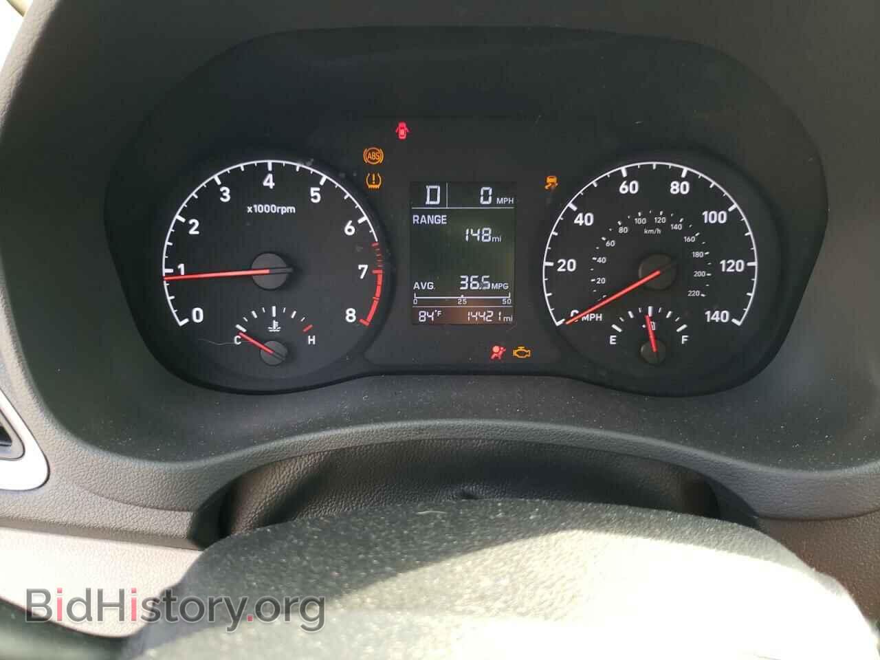 2022 HYUNDAI ACCENT - VIN: 3KPC24A69NE165531 - Фото 9