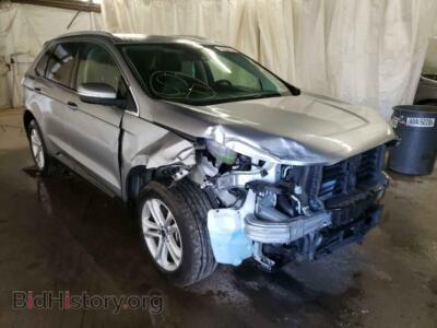 2020 Ford EDGE Edge SEL, silver — VIN 2FMPK4J97LBB49615, Copart
