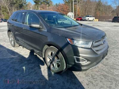 2016 Ford EDGE, темно-серый — VIN 2FMPK4K9XGBB12417, Copart