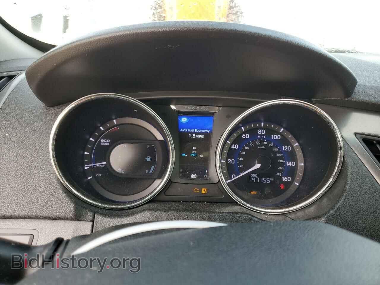 2012 HYUNDAI SONATA - VIN: KMHEC4A44CA043837 - Фото 9