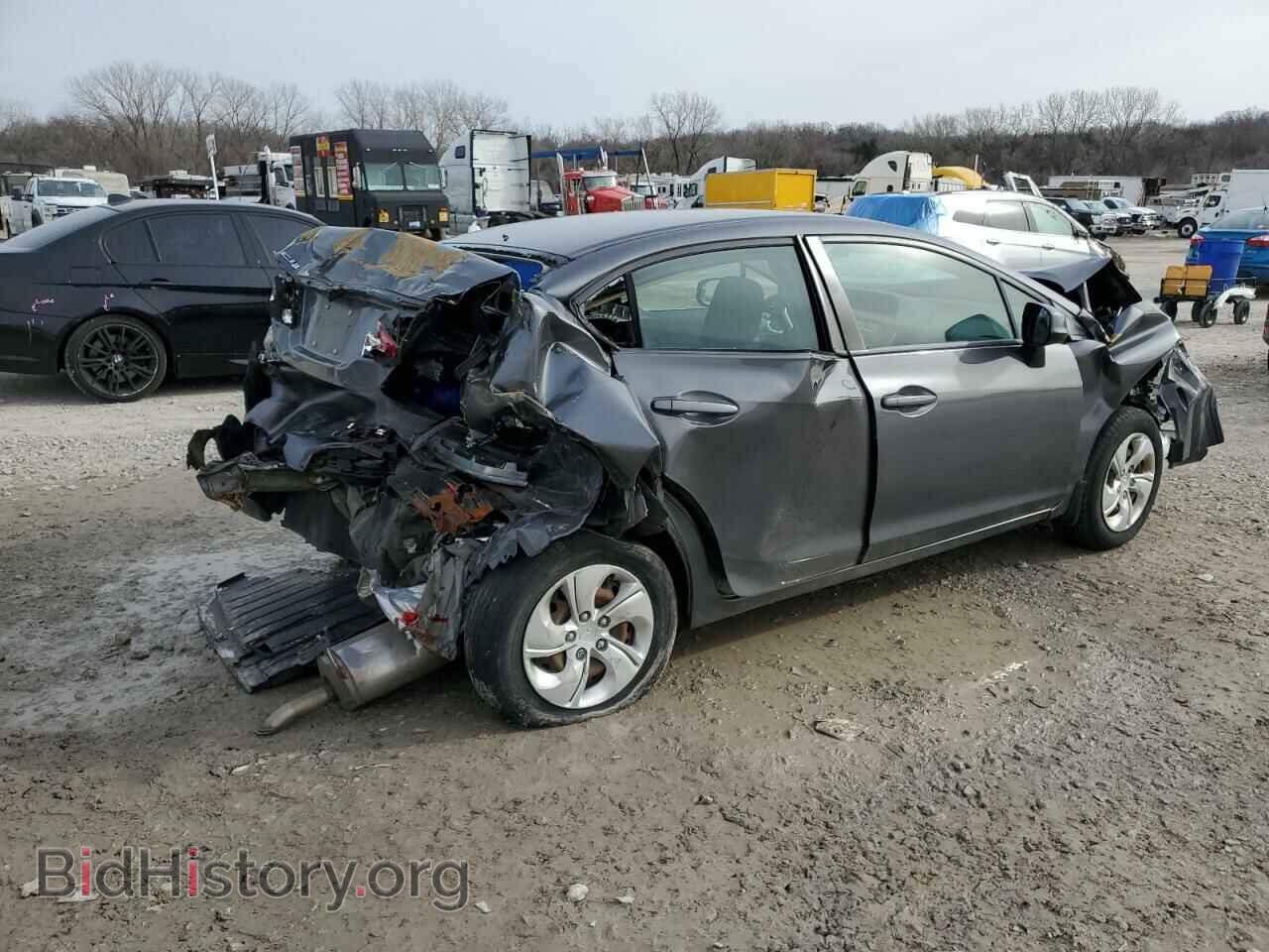 2013 HONDA CIVIC - VIN: 19XFB2F57DE095026 - Фото 3