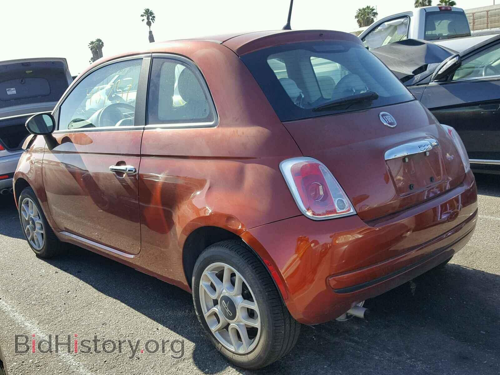 2012 FIAT 500 - VIN: 3C3CFFAR6CT105200 - Фото 3