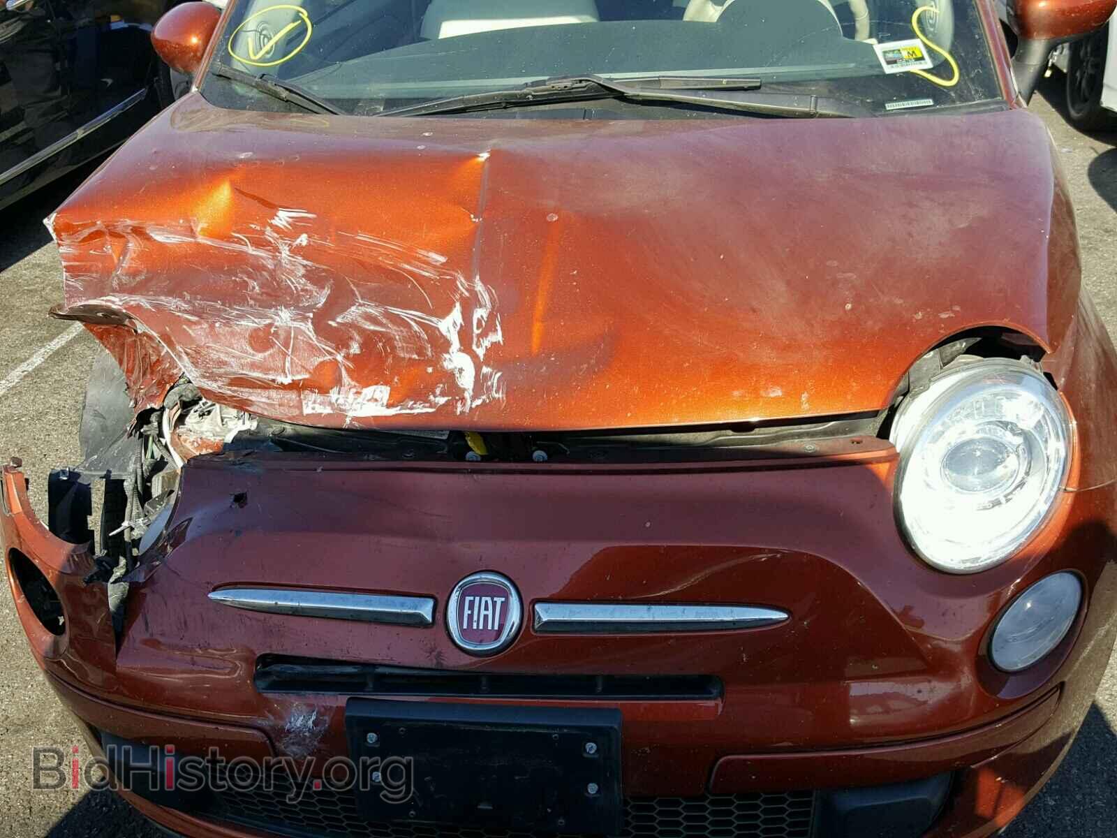 2012 FIAT 500 - VIN: 3C3CFFAR6CT105200 - Фото 7