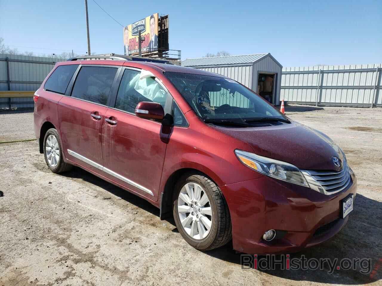 Photo 5TDYK3DC2FS653308 - TOYOTA SIENNA 2015