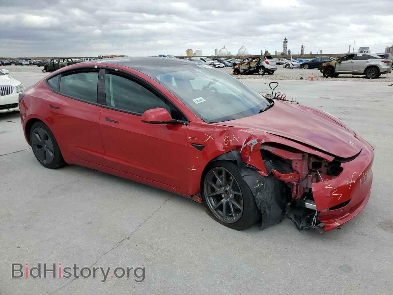 2022 TESLA MODEL 3 - VIN: 5YJ3E1EB8NF187866 - Фото 4