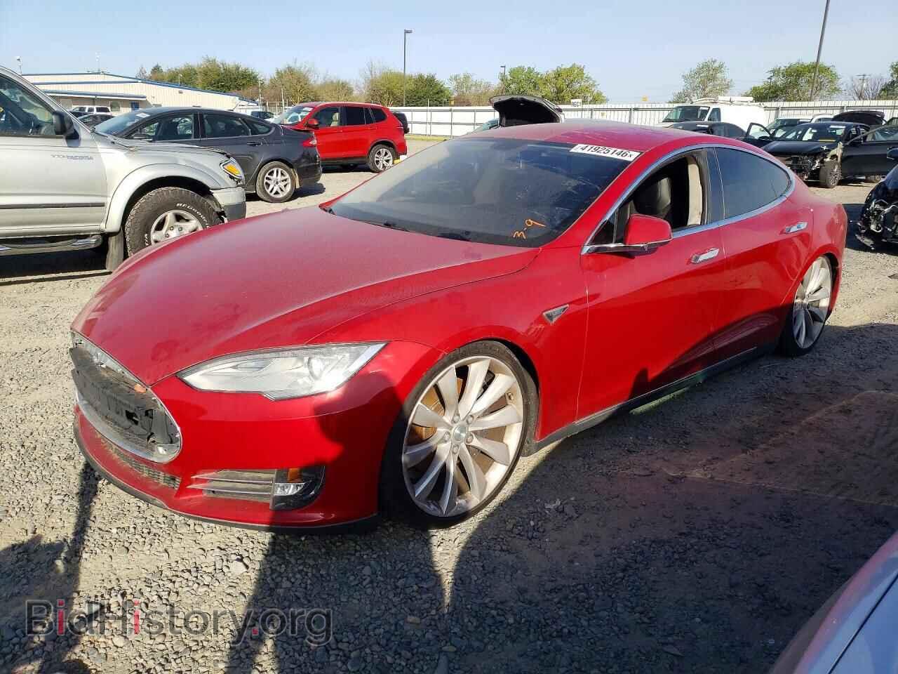 Photo 5YJSA1DP5DFP09744 - TESLA MODEL S 2013