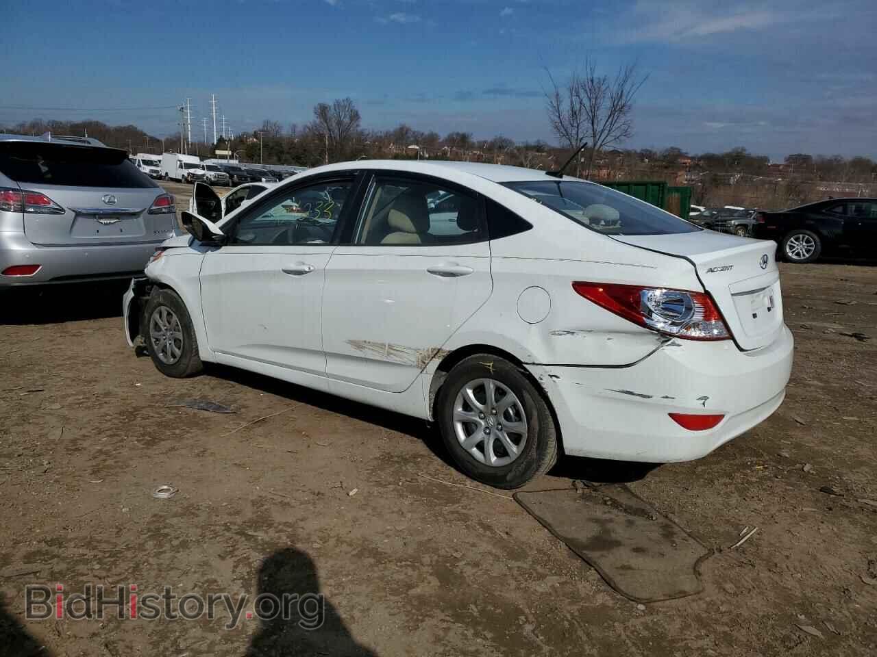 2013 HYUNDAI ACCENT - VIN: KMHCT4AE4DU483511 - Фото 2