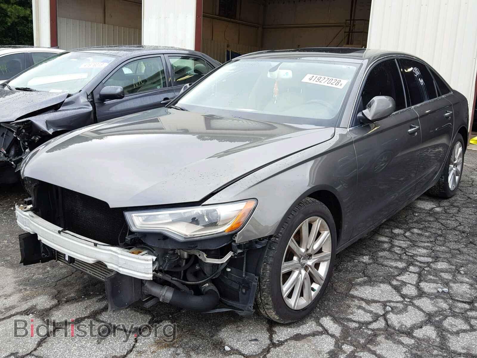 2013 AUDI A6 - VIN: WAUGFAFC2DN052790 - Photo 2