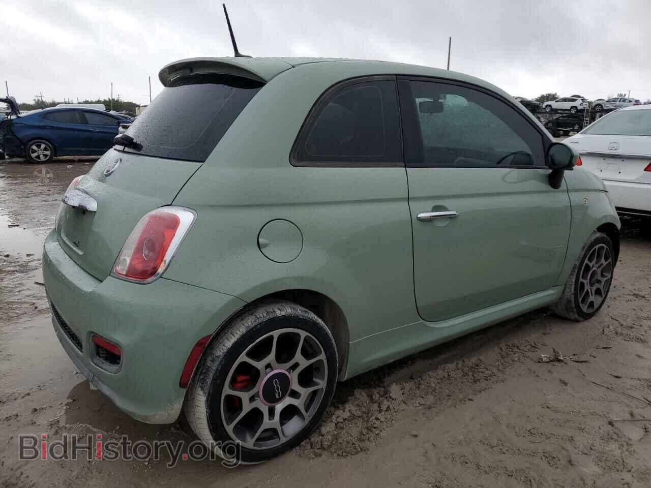 2012 FIAT 500 - VIN: 3C3CFFBR9CT110342 - Фото 3